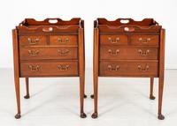 Pair of Mahogany Queen Anne Style Bedside Cabinets (4 of 12) Pair of Mahogany Queen Anne Style Bedside Cabinets (4 of 12)