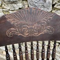 Antique American Armchair with Steamed Bentwood Arms (4 of 14) Antique American Armchair with Steamed Bentwood Arms (4 of 14)