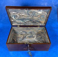 George III Solid Mahogany Box With Wonderful Inlaid Panels (12 of 18) George III Solid Mahogany Box With Wonderful Inlaid Panels (12 of 18)