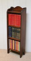 Small Proportioned Solid Oak Open Bookcase (9 of 10) Small Proportioned Solid Oak Open Bookcase (9 of 10)