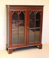Mahogany Gothic Glazed Bookcase (7 of 11) Mahogany Gothic Glazed Bookcase (7 of 11)