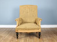 19th Century Napoleon III Armchair for Reupholstery (4 of 4) 19th Century Napoleon III Armchair for Reupholstery (4 of 4)