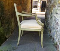 French Painted Regency Elbow Chair (7 of 9) French Painted Regency Elbow Chair (7 of 9)