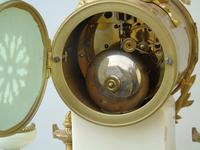 Antique Marble Portico Clock Garniture (11 of 12) Antique Marble Portico Clock Garniture (11 of 12)