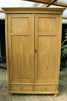 Quality! Large Old Pine Double 'Knock Down' Wardrobe - We Deliver! (17 of 17) Quality! Large Old Pine Double 'Knock Down' Wardrobe - We Deliver! (17 of 17)