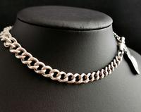 Antique Victorian Silver Albert Chain, Watch Chain (7 of 12) Antique Victorian Silver Albert Chain, Watch Chain (7 of 12)