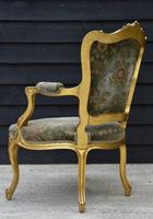 Beautiful Matched Pair of Fine Quality French Gilt Armchairs c.1900 (12 of 16) Beautiful Matched Pair of Fine Quality French Gilt Armchairs c.1900 (12 of 16)