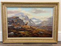Oil Painting Scottish Stags "Denizens of the Highlands" Signed Wendy Reeves (2 of 45) Oil Painting Scottish Stags "Denizens of the Highlands" Signed Wendy Reeves (2 of 45)