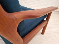 Completely renovated sofa, 70s, furniture wool, teak (10 of 13) Completely renovated sofa, 70s, furniture wool, teak (10 of 13)