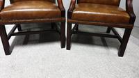 Pair of Leather Library Chairs (3 of 10) Pair of Leather Library Chairs (3 of 10)