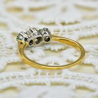 The Antique Old Mine Cut Three Diamond Ring (3 of 7) The Antique Old Mine Cut Three Diamond Ring (3 of 7)