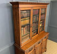Victorian Carved Oak 3 Door Bookcase (3 of 23) Victorian Carved Oak 3 Door Bookcase (3 of 23)
