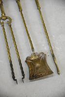 Brass Fire Companion Set (7 of 9) Brass Fire Companion Set (7 of 9)