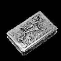 Rare Antique Georgian Solid Silver Mazeppa Snuff Box - Edward Smith 1836 (4 of 23) Rare Antique Georgian Solid Silver Mazeppa Snuff Box - Edward Smith 1836 (4 of 23)