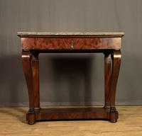 French Louis Philippe Period Mahogany Console Table (5 of 12) French Louis Philippe Period Mahogany Console Table (5 of 12)