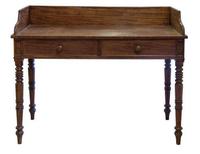 Victorian Side Table with Gallery & Two Drawers Under (3 of 7) Victorian Side Table with Gallery & Two Drawers Under (3 of 7)