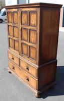1940s Oak Linen Press with Slides & Drawers (4 of 5) 1940s Oak Linen Press with Slides & Drawers (4 of 5)