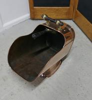 Superb Large Arts & Crafts Copper Helmet Coal Scuttle (4 of 7) Superb Large Arts & Crafts Copper Helmet Coal Scuttle (4 of 7)