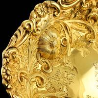 Majestic Antique Solid Silver Gilt Large Dishes / Bowls - Set of 3 - John Aldwinckle & Thomas Slater 1892 (11 of 18) Majestic Antique Solid Silver Gilt Large Dishes / Bowls - Set of 3 - John Aldwinckle & Thomas Slater 1892 (11 of 18)