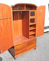 1960s Mahogany Press Wardrobe Well Fitted (3 of 7) 1960s Mahogany Press Wardrobe Well Fitted (3 of 7)