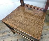 Pair of Antique Oak Bar Back Farmhouse Chairs (6 of 14) Pair of Antique Oak Bar Back Farmhouse Chairs (6 of 14)