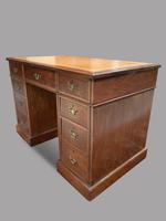 Late Victorian Small Mahogany Desk (2 of 4) Late Victorian Small Mahogany Desk (2 of 4)
