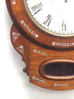 English Drop Dial 8-day Fusee Dial Wall Clock (3 of 9) English Drop Dial 8-day Fusee Dial Wall Clock (3 of 9)