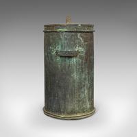Antique Grain Bin, French, Copper, Farmhouse Silo, Fireside, Victorian c.1890 (4 of 9) Antique Grain Bin, French, Copper, Farmhouse Silo, Fireside, Victorian c.1890 (4 of 9)