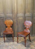 Pair of Fine Quality Regency Hall Chairs (7 of 7) Pair of Fine Quality Regency Hall Chairs (7 of 7)