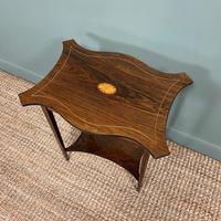 Elegant Inlaid Rosewood Antique Occasional Table (5 of 5) Elegant Inlaid Rosewood Antique Occasional Table (5 of 5)