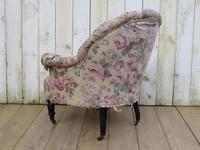 Antique Napoleon III Tub Armchair for re-upholstery (7 of 8) Antique Napoleon III Tub Armchair for re-upholstery (7 of 8)