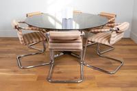 Pieff Glass Chrome Dining Table & 6 Chairs Late 1970s (14 of 14) Pieff Glass Chrome Dining Table & 6 Chairs Late 1970s (14 of 14)