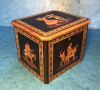 Victorian Italian Sorento Ware Single Tea Caddy (9 of 16) Victorian Italian Sorento Ware Single Tea Caddy (9 of 16)