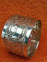 Antique Sterling Silver Hallmarked Napkin Ring 1903 (2 of 6) Antique Sterling Silver Hallmarked Napkin Ring 1903 (2 of 6)