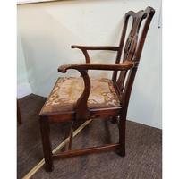 18th Century Walnut Arm or Desk Chair (3 of 7) 18th Century Walnut Arm or Desk Chair (3 of 7)