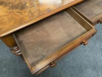 Fine Rare Burr Walnut Writing Table or Desk (14 of 20) Fine Rare Burr Walnut Writing Table or Desk (14 of 20)