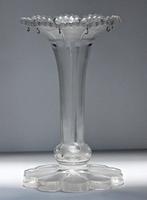 Small late Victorian cut glass candlestick lustre (2 of 4) Small late Victorian cut glass candlestick lustre (2 of 4)