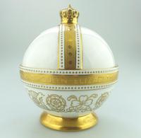John Wadsworth : Limited Edition 1/600 Minton Orb Commemorate the Crowning of Qeii 1953 (5 of 9) John Wadsworth : Limited Edition 1/600 Minton Orb Commemorate the Crowning of Qeii 1953 (5 of 9)