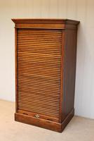 Solid Oak Lebus Tambour Front Filing Cabinet (3 of 10) Solid Oak Lebus Tambour Front Filing Cabinet (3 of 10)