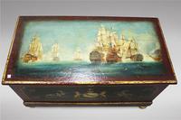 Hand Painted Victorian Pine Box (3 of 4) Hand Painted Victorian Pine Box (3 of 4)