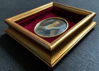 Lovely Original Vintage Miniature Portrait Oil Painting in 18th Century Manner (7 of 8) Lovely Original Vintage Miniature Portrait Oil Painting in 18th Century Manner (7 of 8)