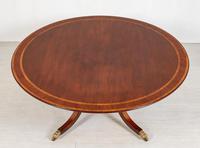 Mahogany Regency Style Circular Dining Table (6 of 8) Mahogany Regency Style Circular Dining Table (6 of 8)