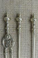 Superb Set Victorian Brass Fire Irons Larger Than Average Companion c.1890 (8 of 9) Superb Set Victorian Brass Fire Irons Larger Than Average Companion c.1890 (8 of 9)