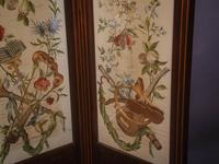 Two Fold Screen Needle Work - Music & Flowers (8 of 11) Two Fold Screen Needle Work - Music & Flowers (8 of 11)