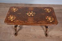 Antique victorian walnut coffee table (3 of 3) Antique victorian walnut coffee table (3 of 3)