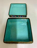 Antique Oriental Cloisonné Enamel Box c.1890 (4 of 8) Antique Oriental Cloisonné Enamel Box c.1890 (4 of 8)