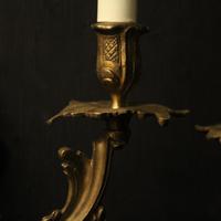 French Pair of Bronze Antique Wall Sconces (5 of 10) French Pair of Bronze Antique Wall Sconces (5 of 10)