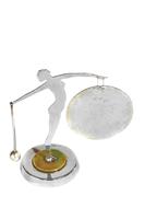 Art Deco Chrome Plated Silhouette Lady Dinner Gong (2 of 3) Art Deco Chrome Plated Silhouette Lady Dinner Gong (2 of 3)