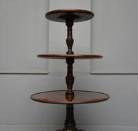 Georgian Mahogany Three Tier Dumbwaiter (8 of 12) Georgian Mahogany Three Tier Dumbwaiter (8 of 12)