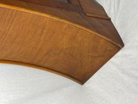 Art Deco Walnut Curved Bookcase Display Storage Cabinet (12 of 29) Art Deco Walnut Curved Bookcase Display Storage Cabinet (12 of 29)